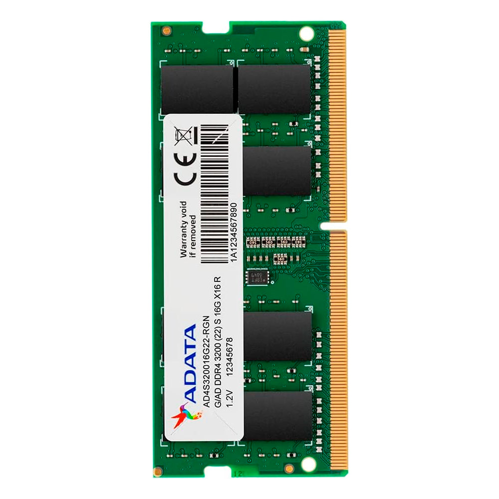 Memoria Ram Notebook 8GB 3200MHz 1.2V DDR4 Adata -  AD4S32008G22